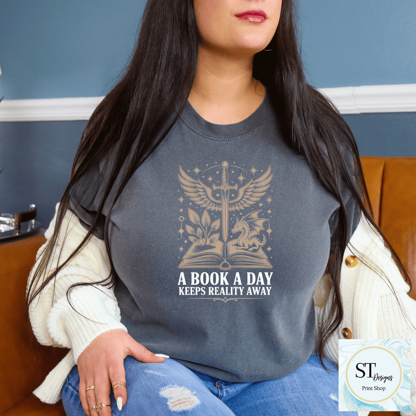 A Book A Day Keeps Reality Away