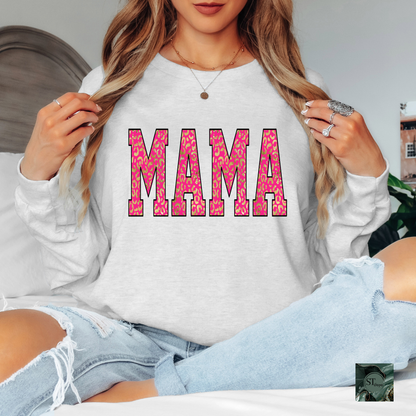 MAMA Varsity Long Sleeve