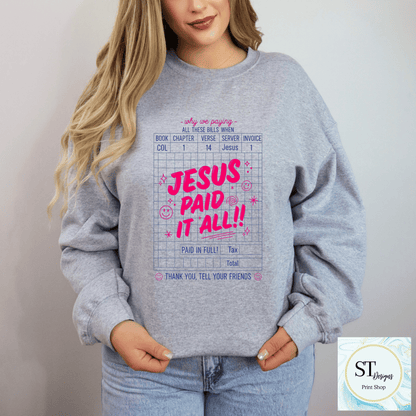 Jesus Paid It All