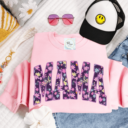Lavender Floral Mama Design