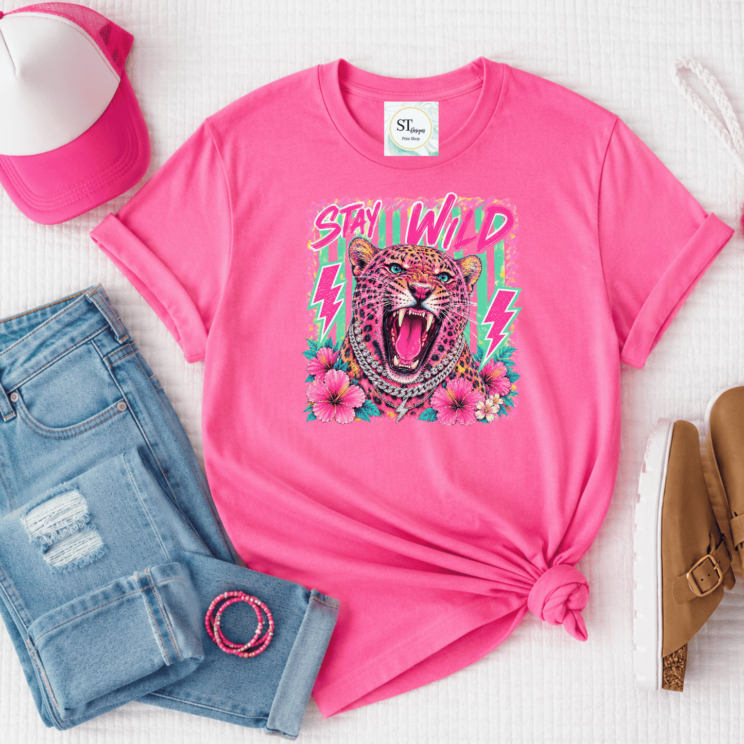 Stay Wild Leopard