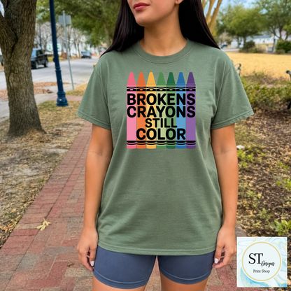 Broken Crayons Still Color