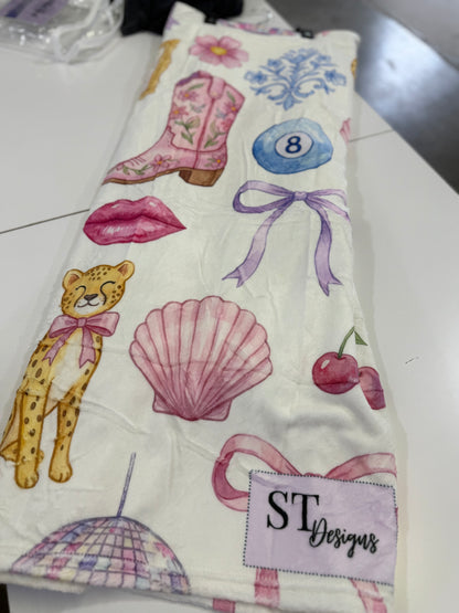 ST Designs Minky Blanket 50x60