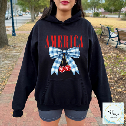 America Cherry Bow