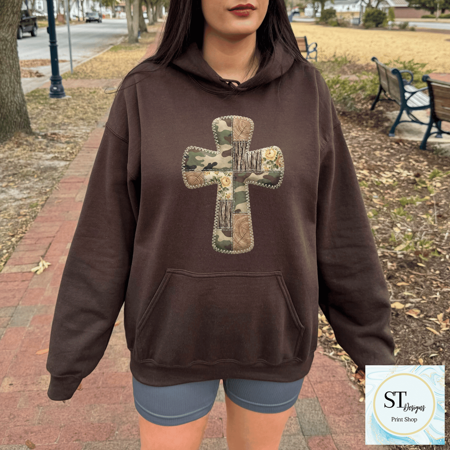 Western Stitched Cross