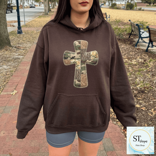 Western Stitched Cross