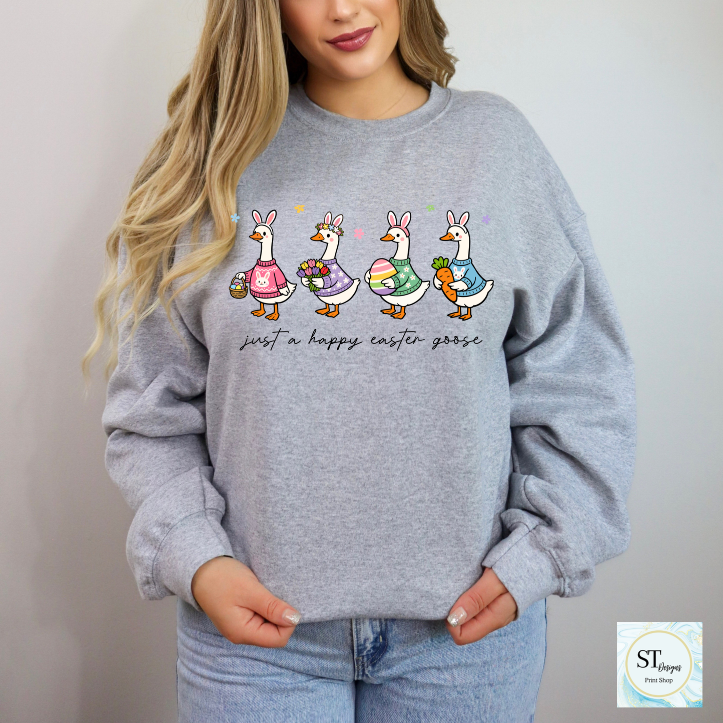 Just a Happy Easter Goose