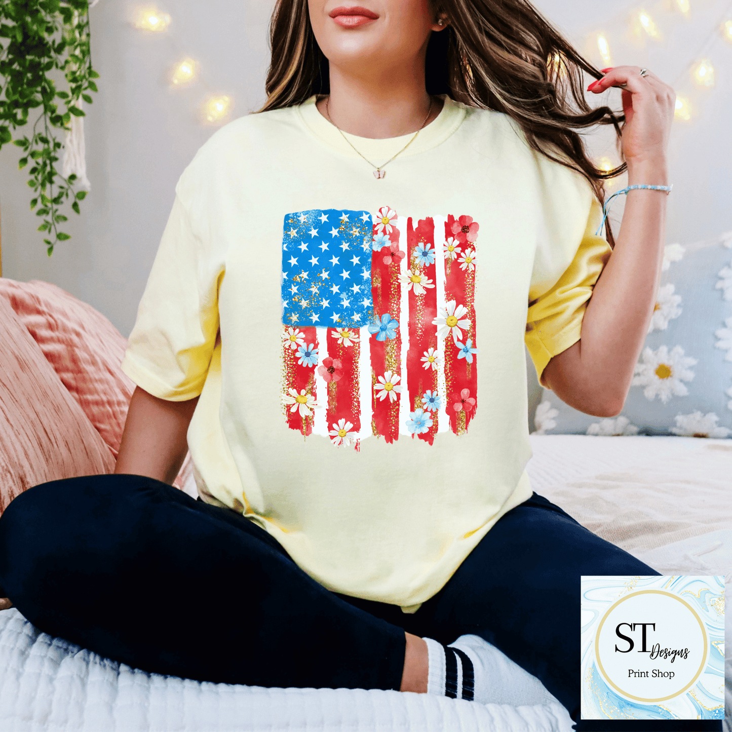 Floral Flag