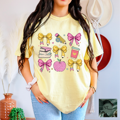 Teacher Bows Collage