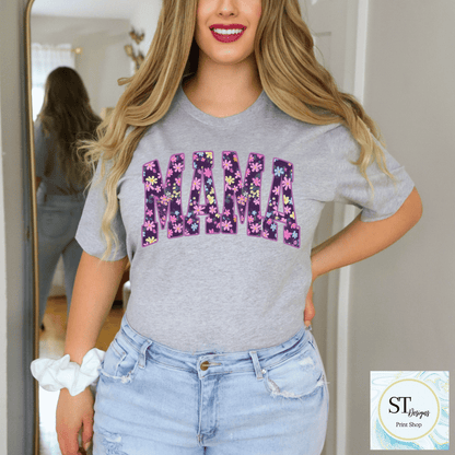 Lavender Floral Mama Design