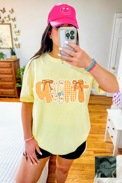 Fall Name Patch Work