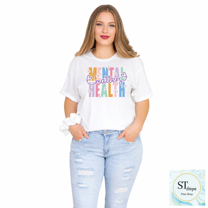 Mental Health Matters Daisy Graphic Tee