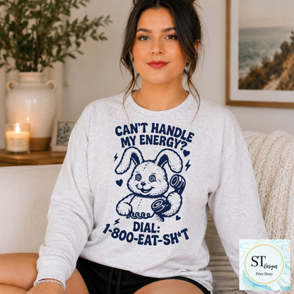 Dial 1-800-Eat-Sh*t Sarcastic Bunny