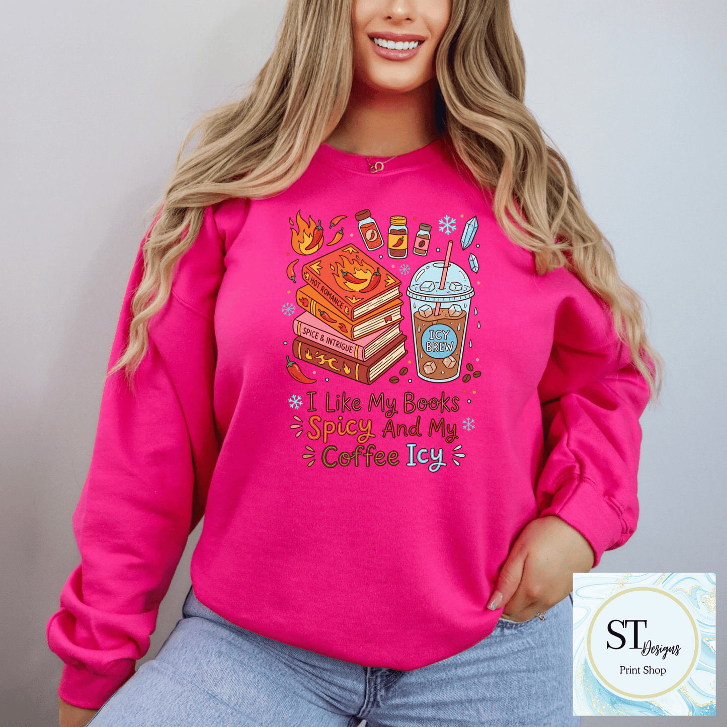 Books Spicy Coffee Icy