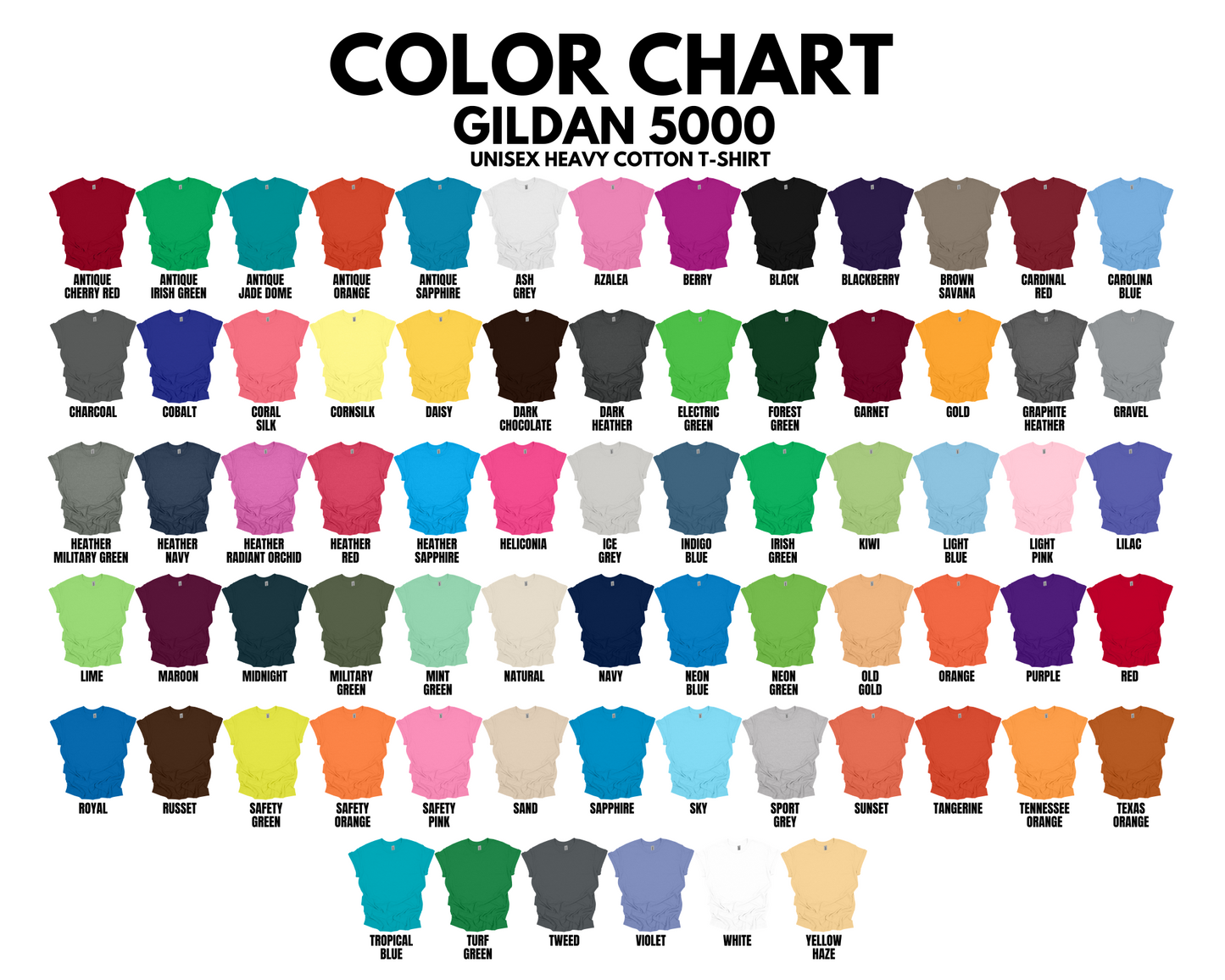 Build Your own Custom T-Shirt Gildan