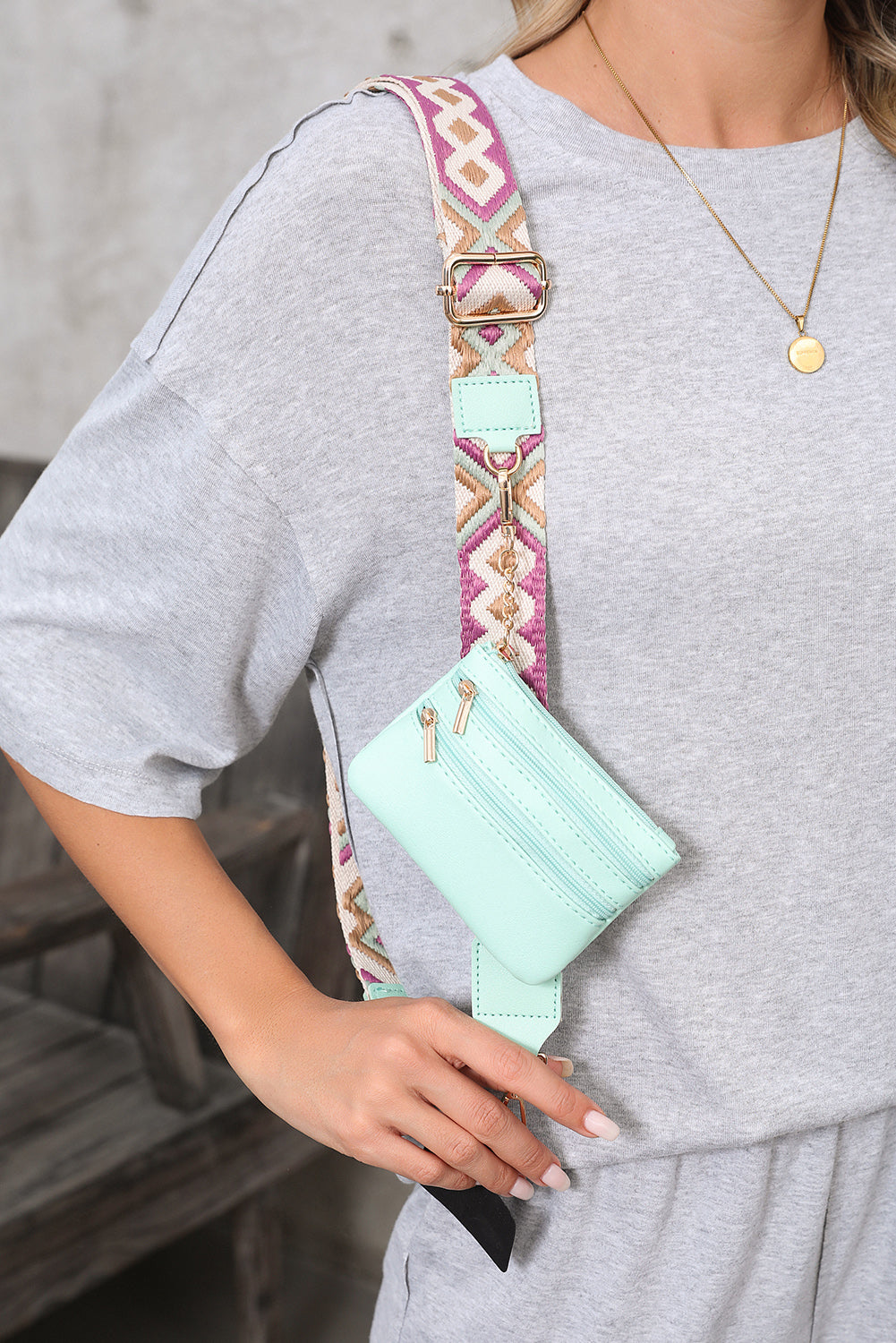 Sling Strap Phone Holder and Coin Purse
