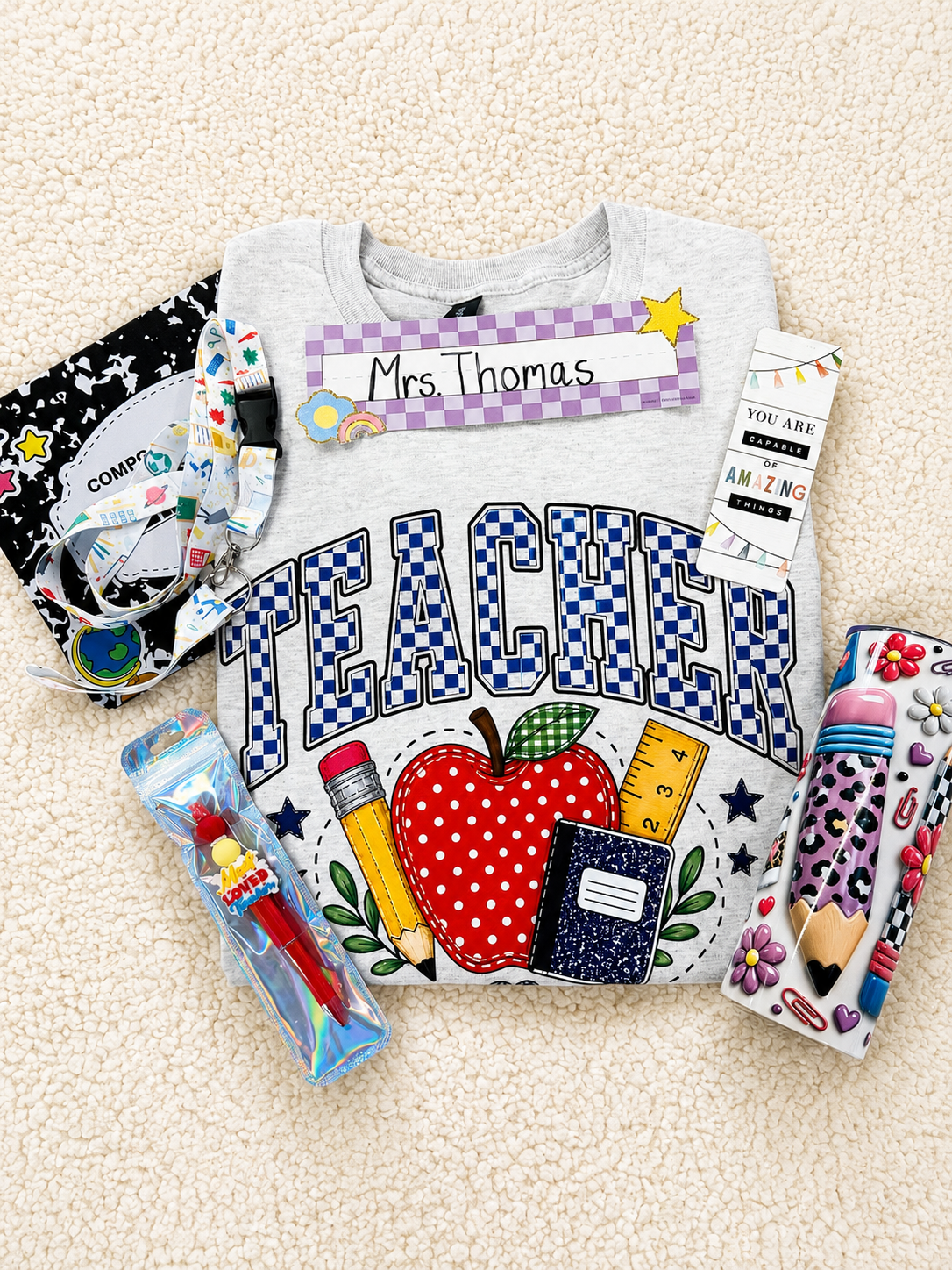 Teacher Mystery Box, Teacher Gift Box, Teacher Appreciation Gift, Teacher T-Shirt, Teacher Sweatshirt, Teacher Tumbler, Teacher Accessories, Back to School Gift, End of Year Teacher Gift, New Teacher Gift, Teacher Care Package, Teacher Christmas Gift, Teacher Birthday Gift, School Staff Gift, Mystery Teacher Shirt.