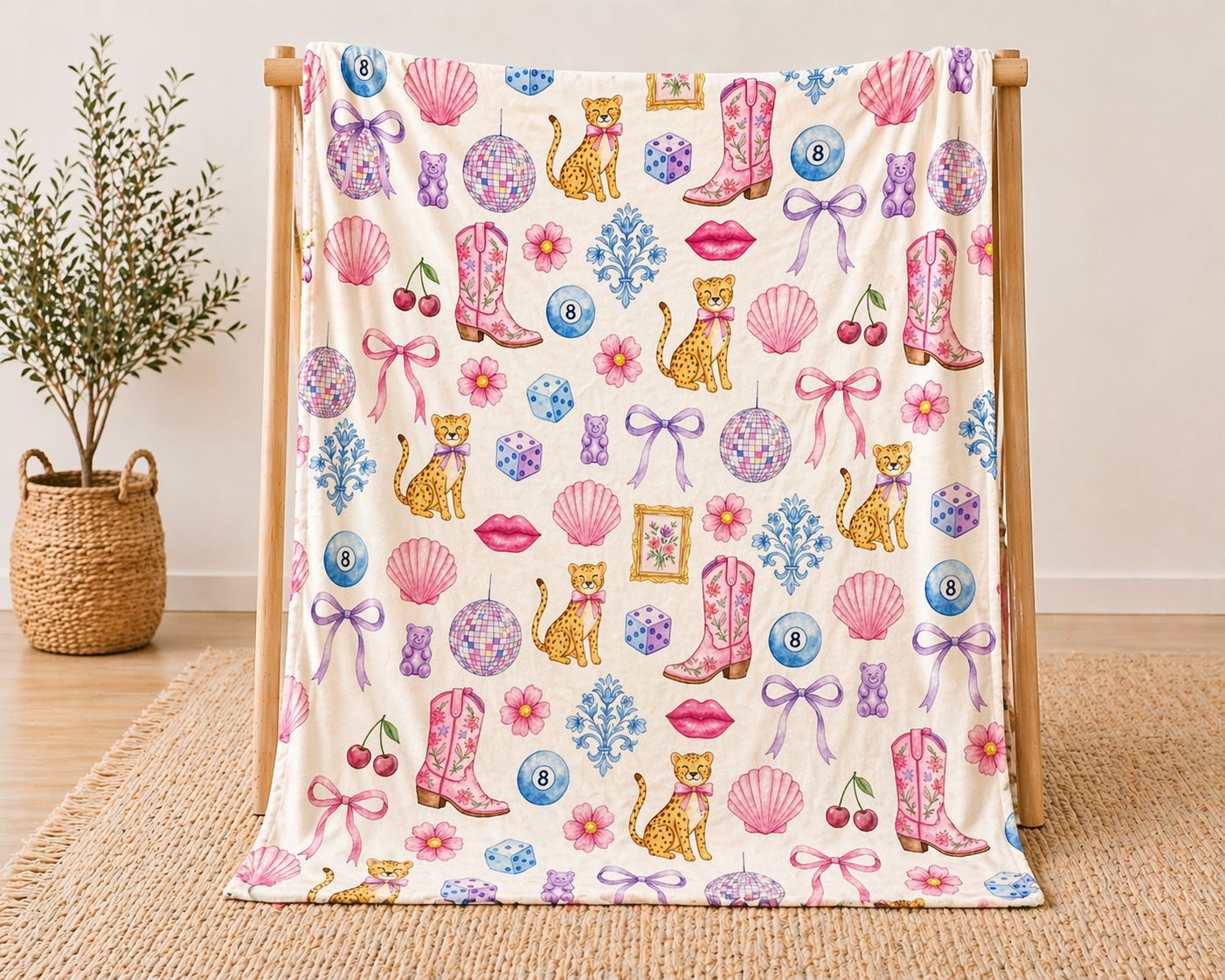 ST Designs Minky Blanket 50x60