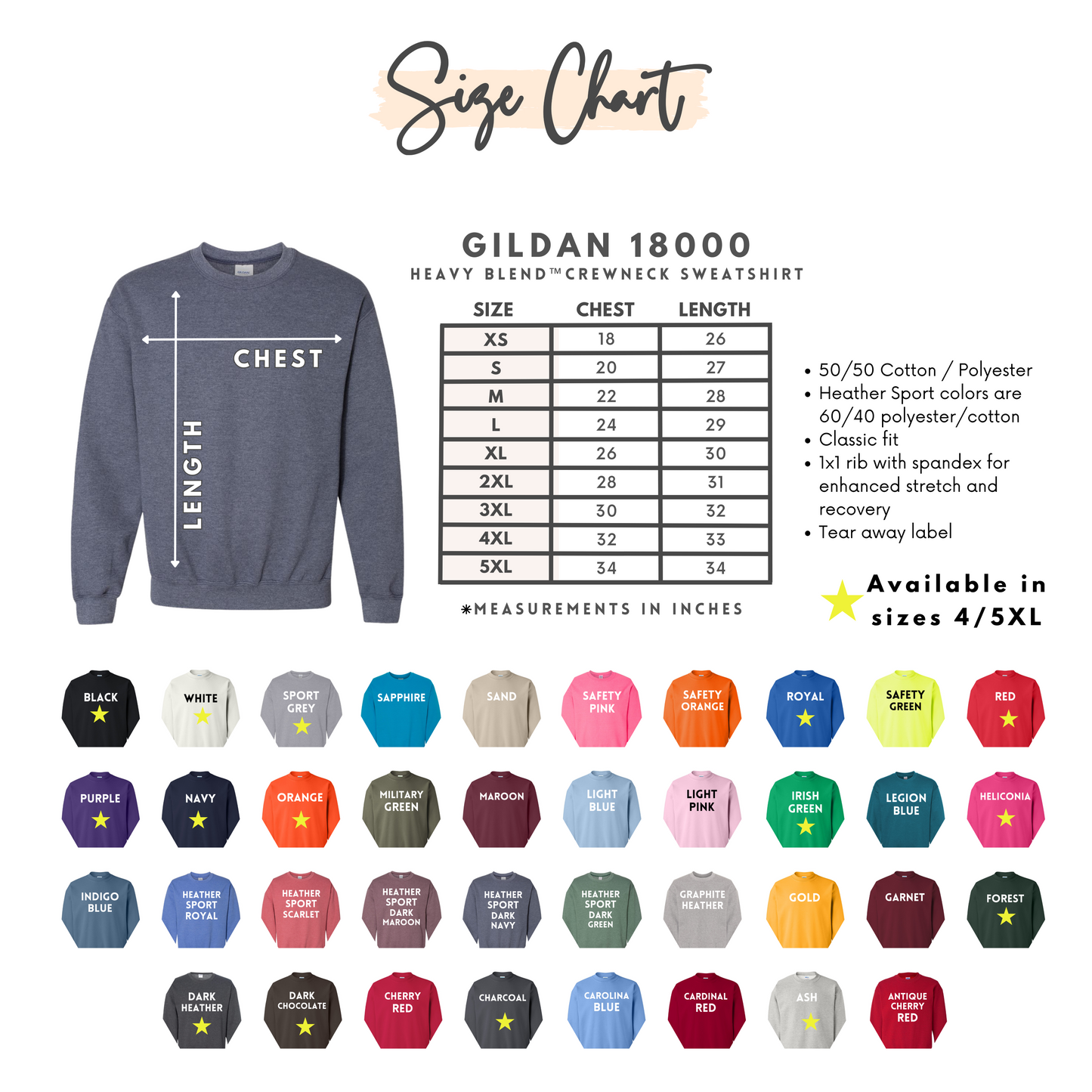 Build Your own Custom Sweatshirt Gildan