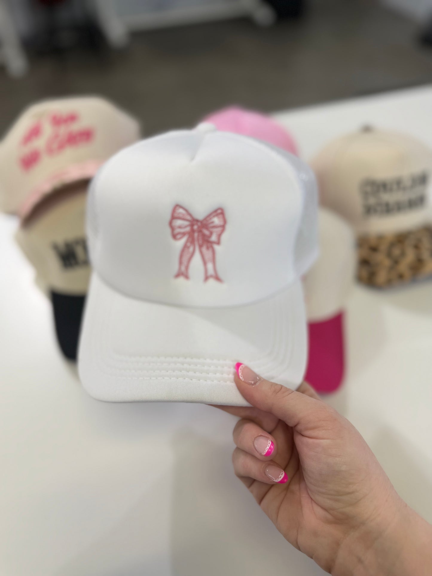 Bow Trucker Hats