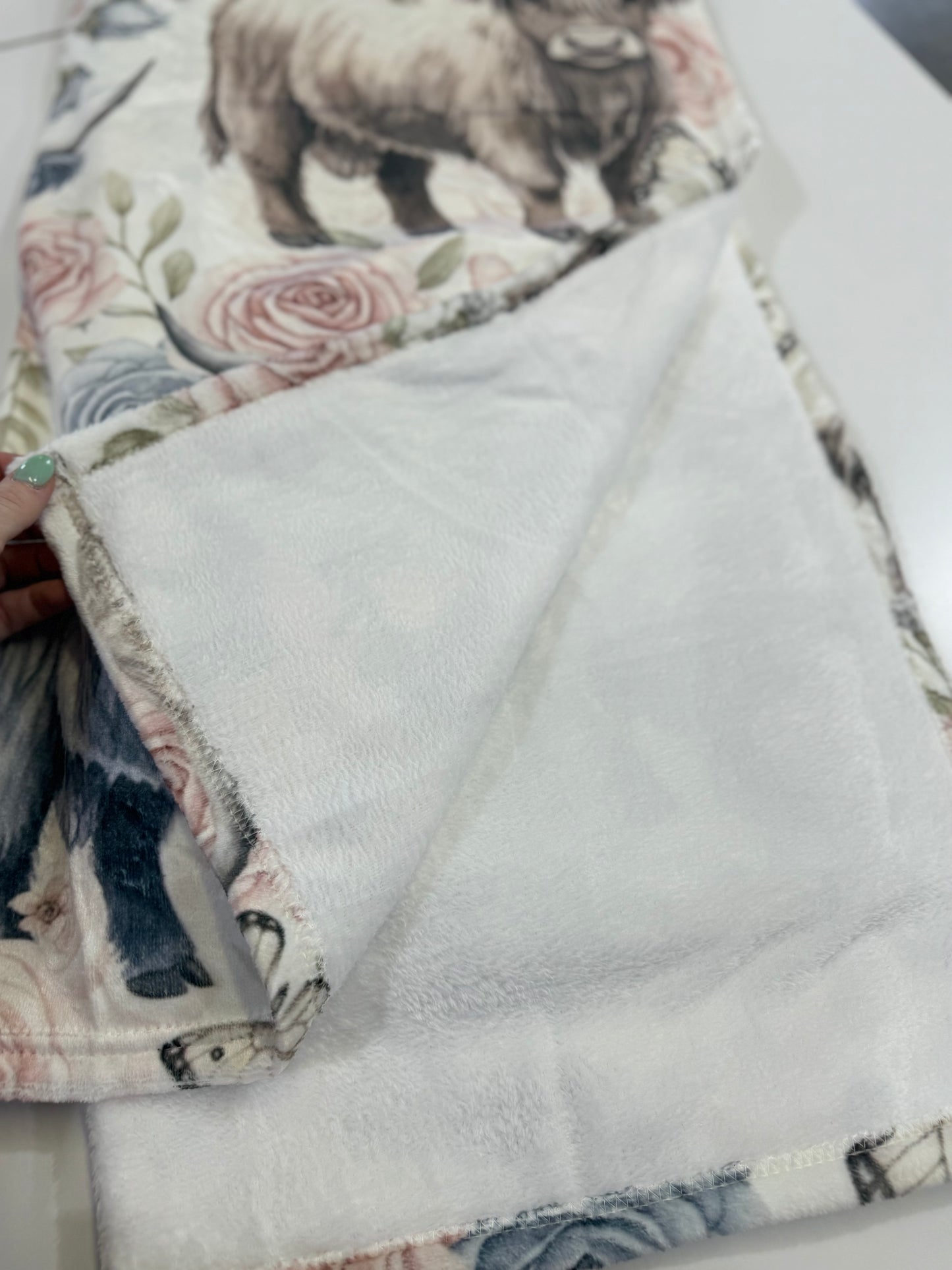 ST Designs Minky Blanket 50x60