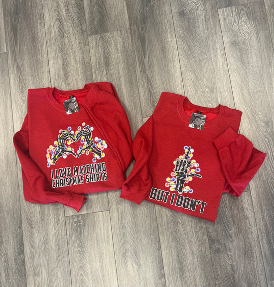 Couples Naughty Christmas Crewnecks