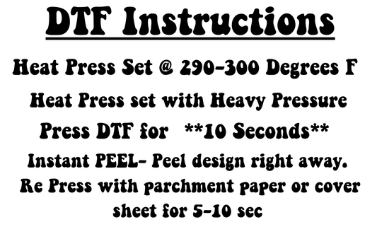 Custom Ready to Press DTF Gang Sheet