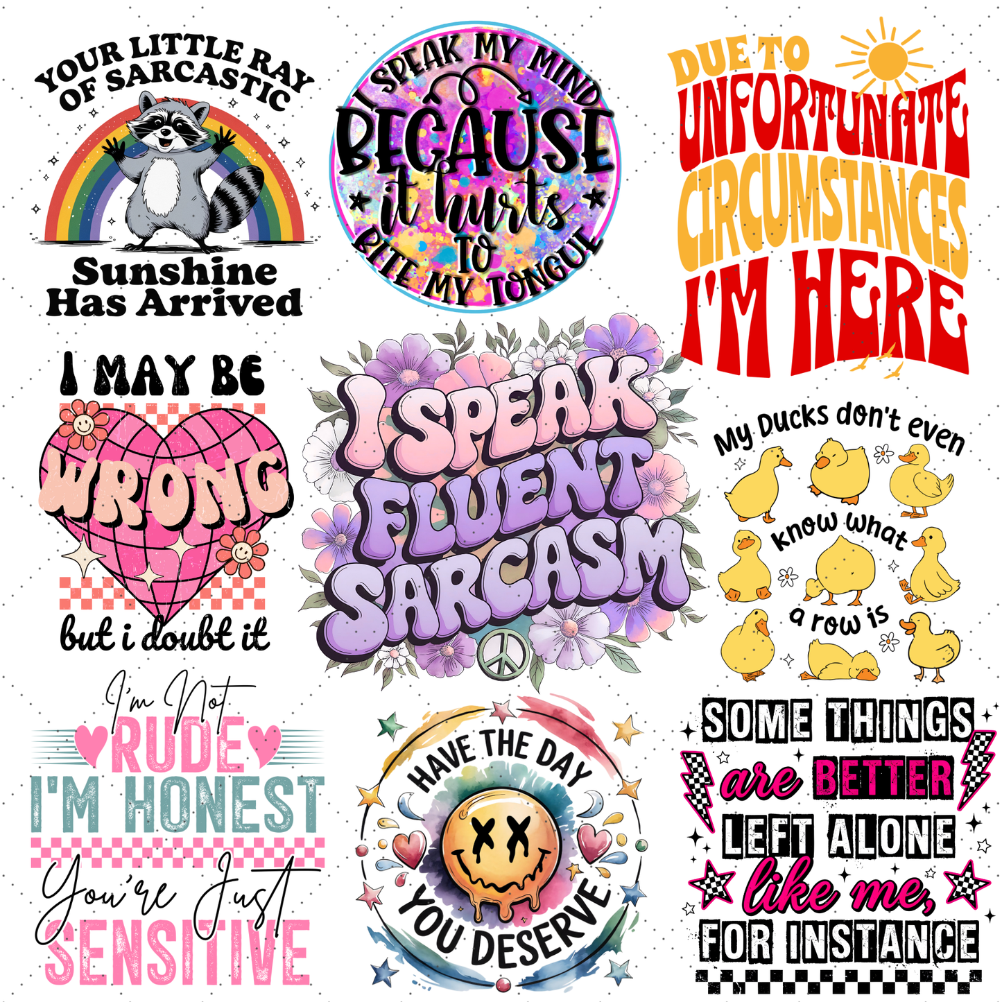 Mystery – Sarcastic/Funny Design