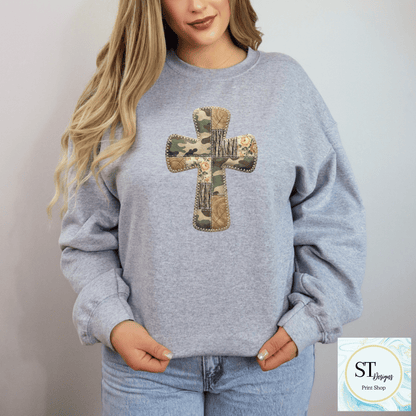 Western Stitched Cross