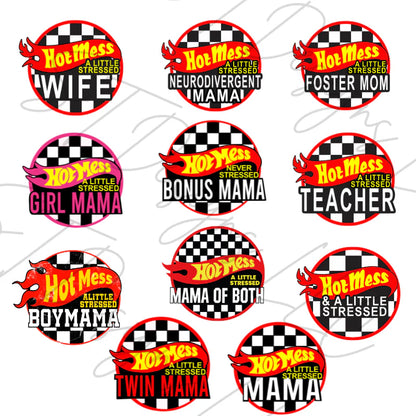 Hot Mess Collection Black T-Shirt