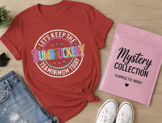 Mystery Graphic Tees Funny & Sarcastic Designs