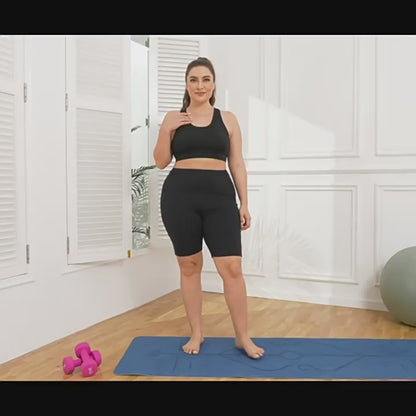 Plus Size Buttery Soft Biker Shorts 3 PACK