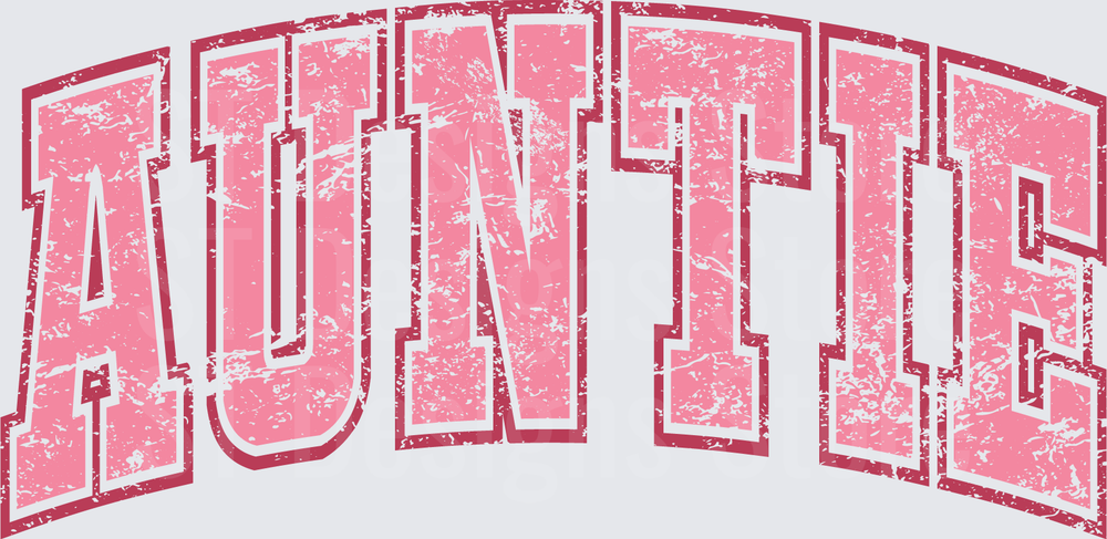 Auntie SVG Aunt Varsity PNG Shirt Design-01