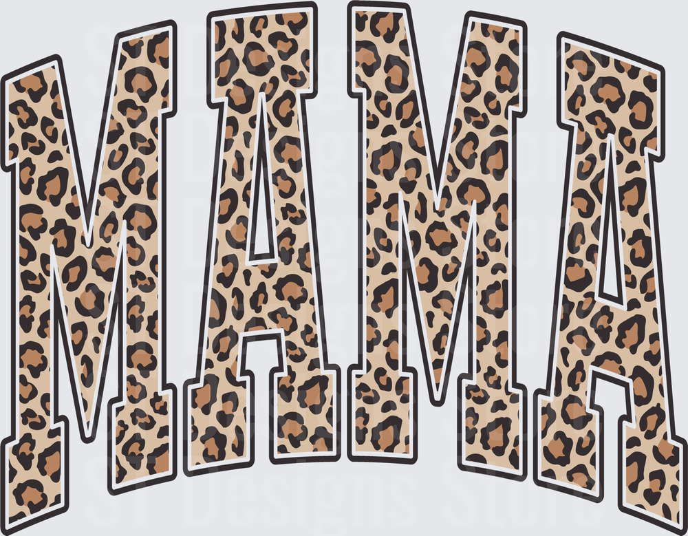 Varsity Leopard Mama