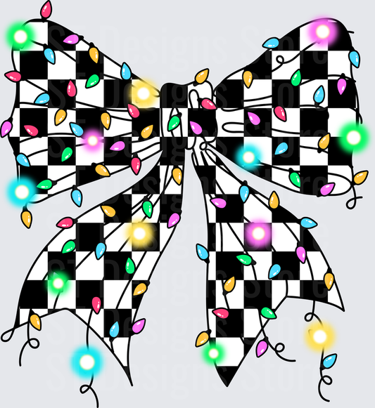 Christmas Lighting bow