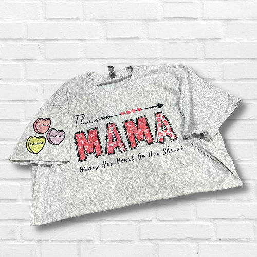 Mamma Hearts Customizable